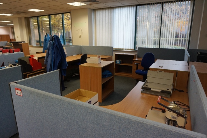 Qty of Office Furniture including 4 Desks