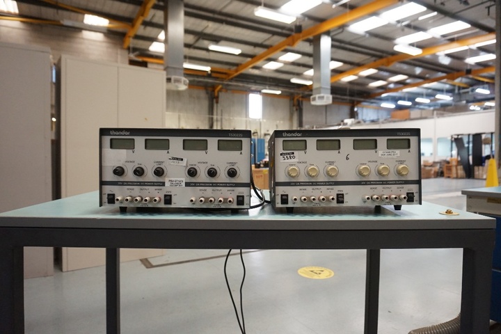 (2) Thandar TS3022S Digital Bench Power Supply