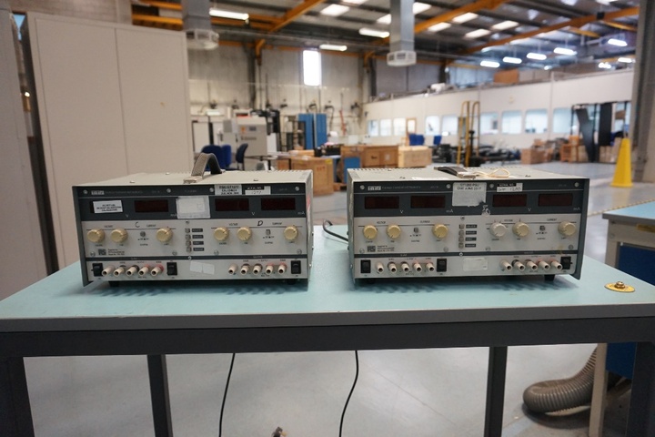 (2) Tti Thurlby Thandar PL310QMD 32V 1A Quad Mode Dual Digital Bench Power Supply