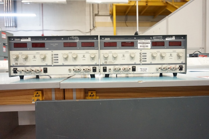 (2) Tti Thurlby Thandar PL320QMD 32V 2A Quad Mode Dual Digital Bench Power Supplies