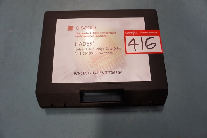 CISSOID Hades Isolated Half Bridge Gate Driver for Sic Mosfets
