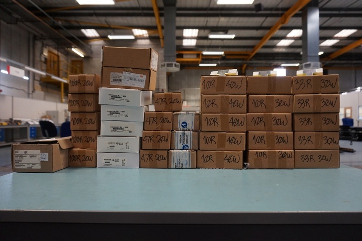 A Quantity of  Resistors