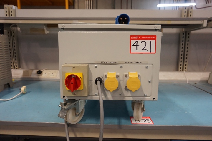 Carroll & Meynell CMV28E-1 Enclosed Single Phase Variable Transformer