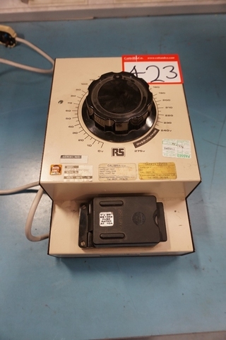 RS Components EE Lab 0008 Variable Transformer