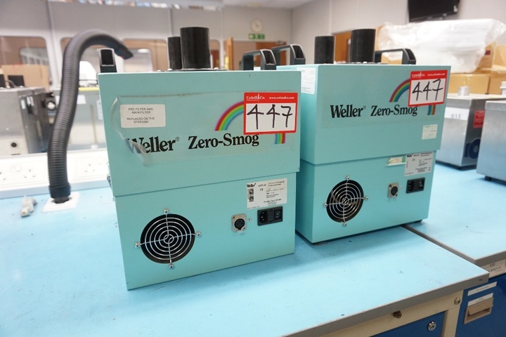 (2) Weller WFE25 Fume Extractor