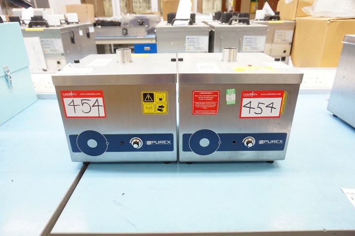 (2) Purex 2 Tip Fumecube Fume Extractors