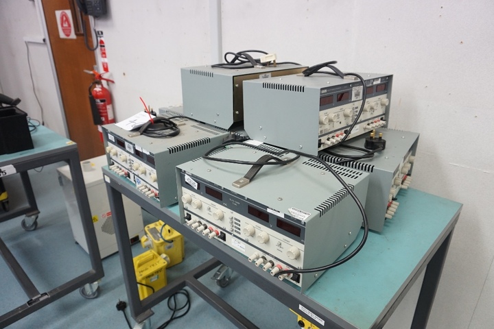 (7) TTI Thurlby Thandar PL310QMD, 32V 1A Quad Mode, Digital Bench Power Supply