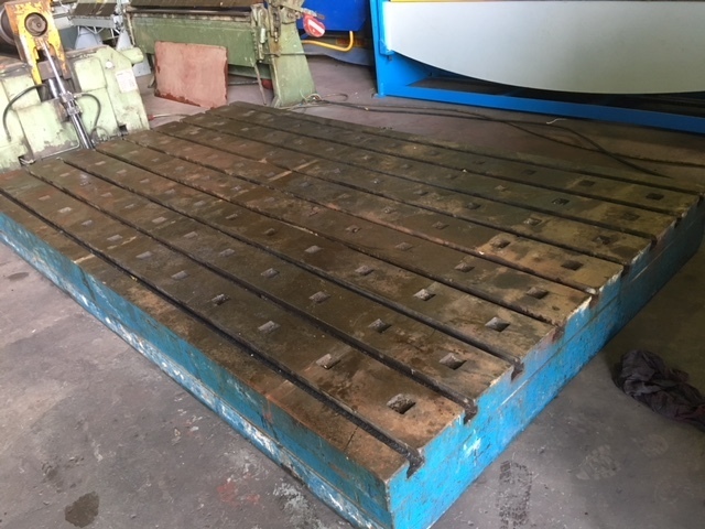 Tee Slotted Bed Plate
