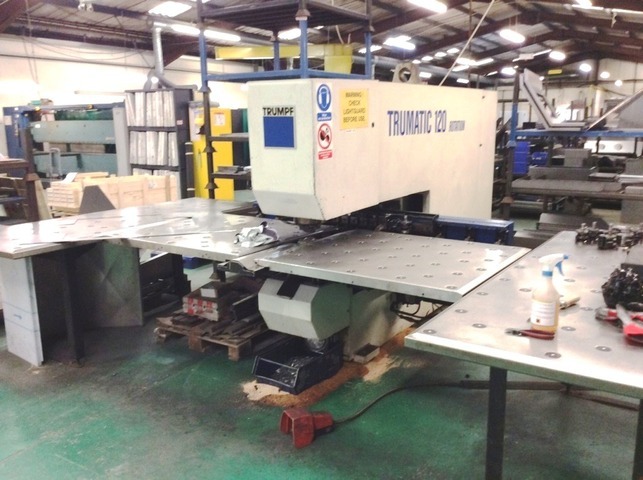 Trumpf Trumatic 120 Rotation Compact CNC Sheet Metal Working Machine