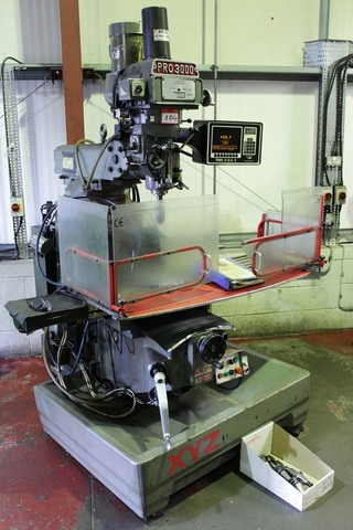 King Rich KRV3000 CNC Turret Mill