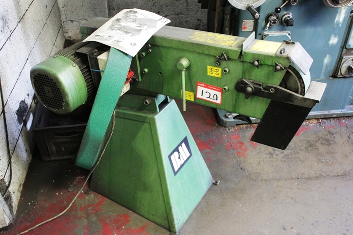 BM 3" Horizontal Belt Linisher with Dust Collection