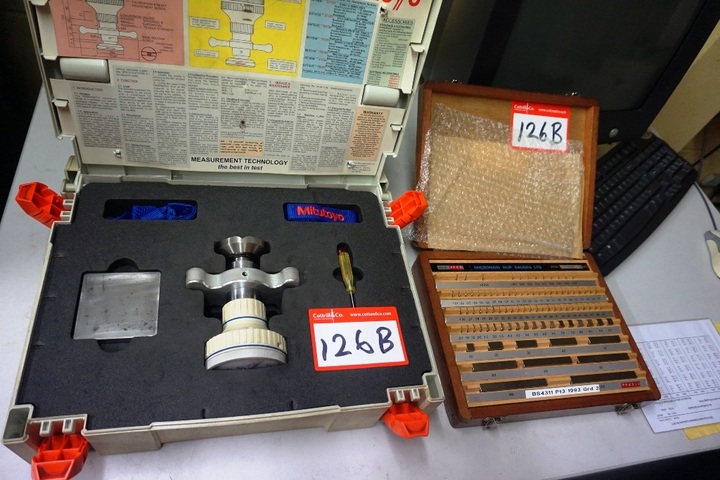 Set of Metric Slip Gauges & Hardmatic Mitutoyo Portable Hardness Tester