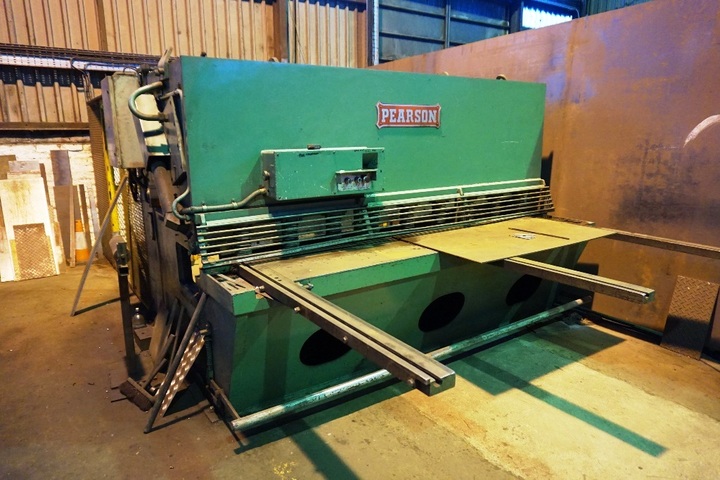 Pearson 8 x .5 Hydraulic Guillotine