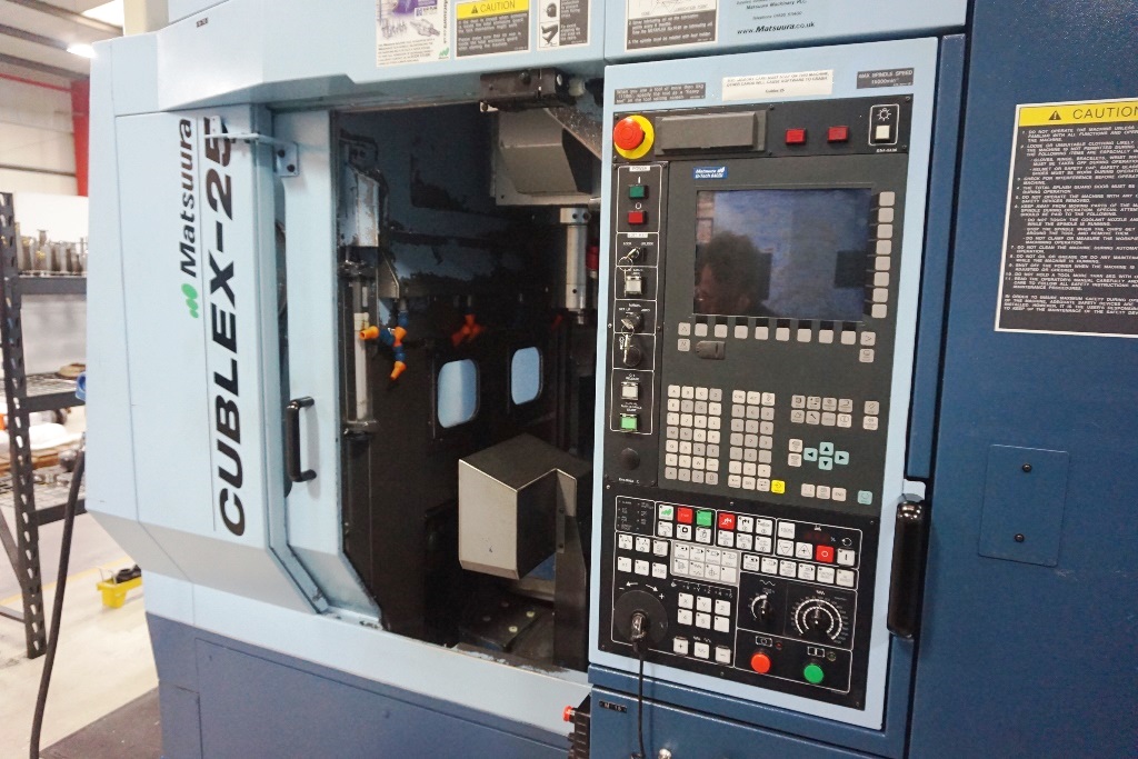 Matsuura Cublex 25 5 Axis Twin Pallet Turning/Milling Machine