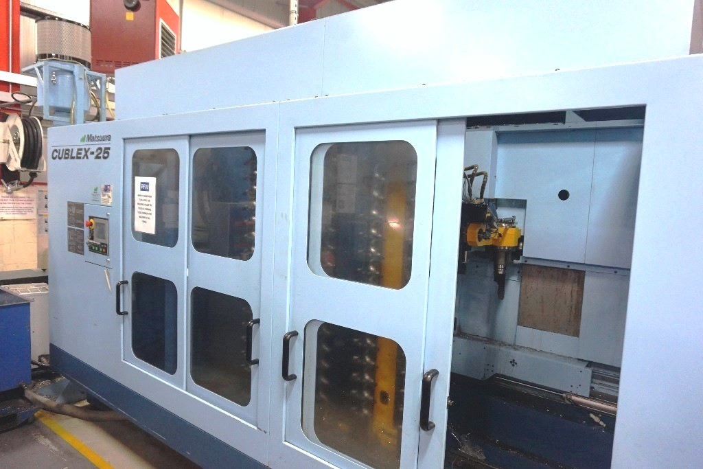 Matsuura Cublex 25 5 Axis Twin Pallet Turning/Milling Machine