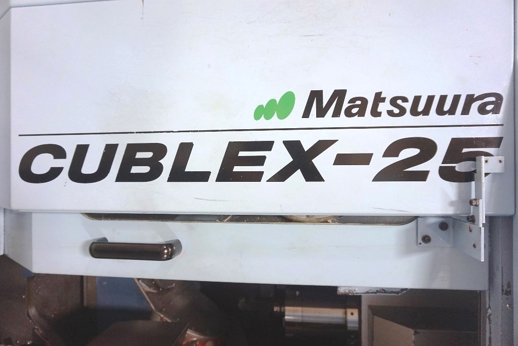 Matsuura Cublex 25 5 Axis Twin Pallet Turning/Milling Machine