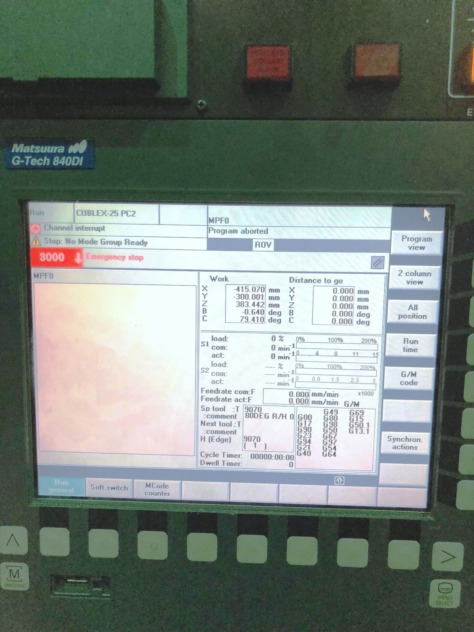 Matsuura Cublex 25 5 Axis Twin Pallet Turning/Milling Machine