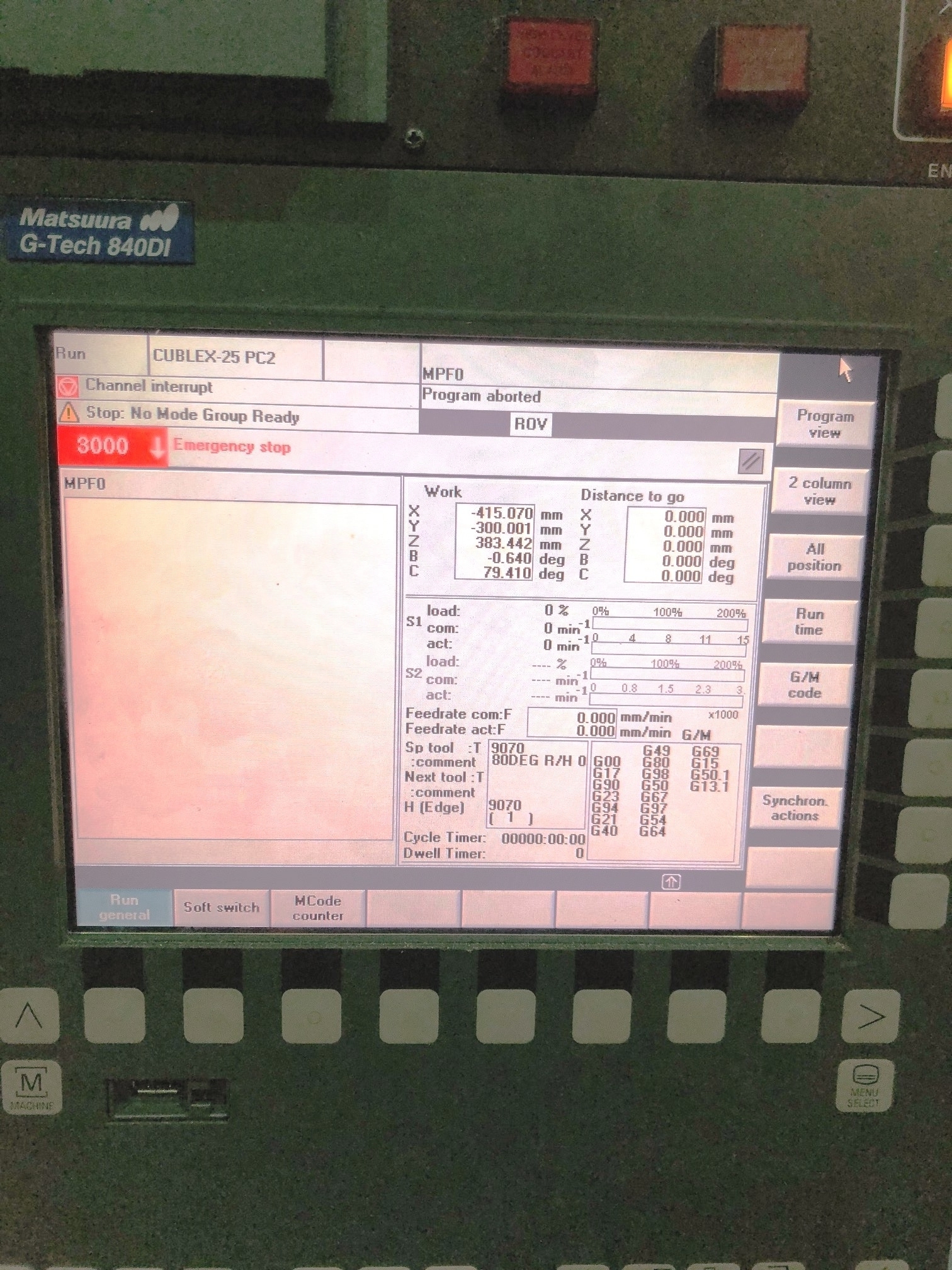 Matsuura Cublex 25 5 Axis Twin Pallet Turning/Milling Machine