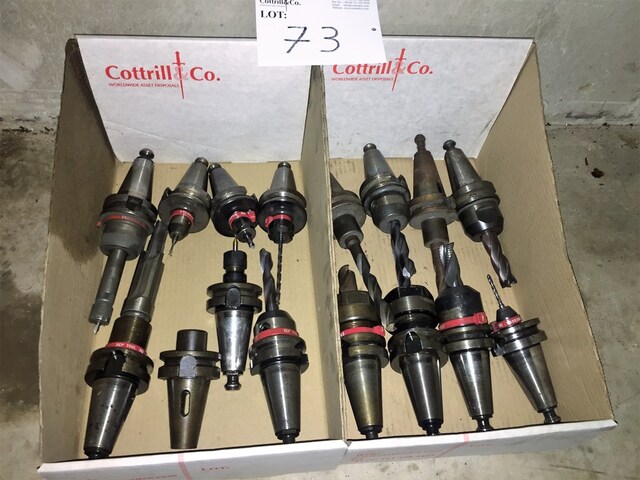 (16) BT40 Tool Holders