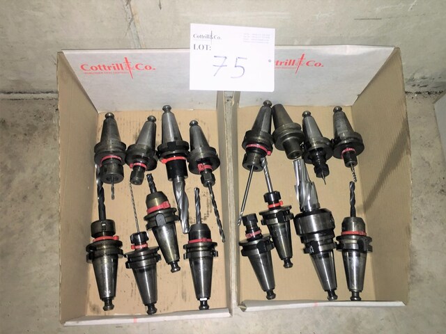 (16) BT40 Tool Holders