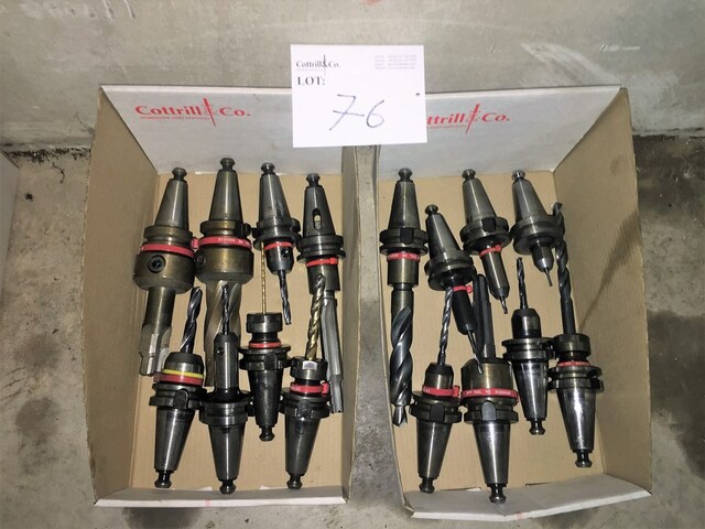 (16) BT40 Tool Holders