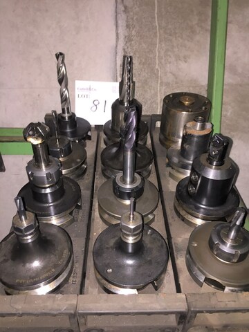 (12) BT50 Tool Holders