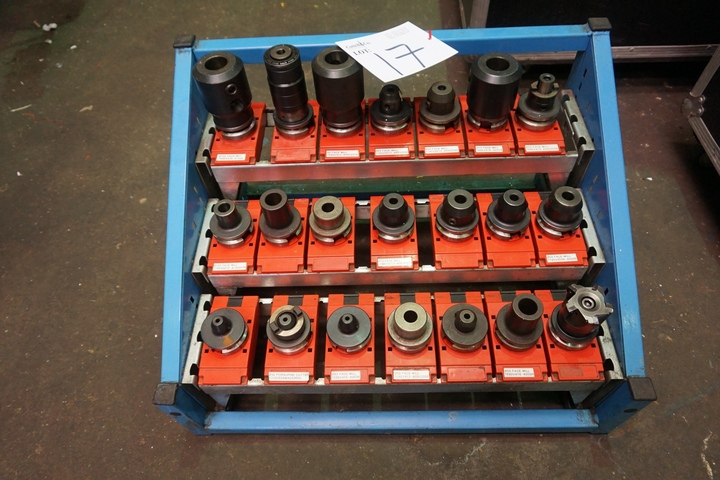 BT40 Tooling in Rack