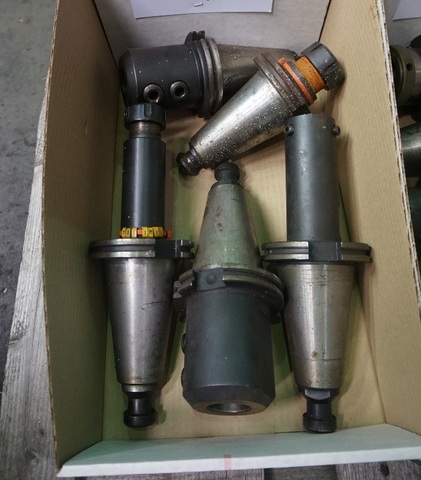 (4) Boxes of CAT50 Tooling