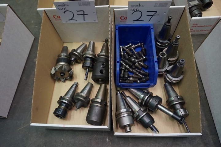 (2) Boxes of BT40 Tooling