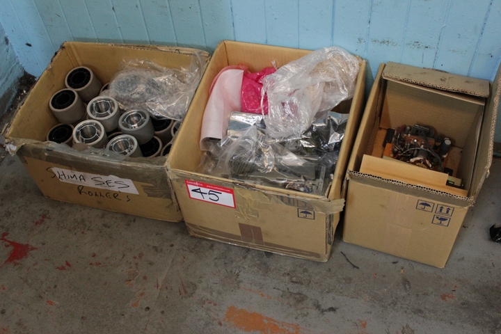 Qty of Shima Rollers and Electric Spares
