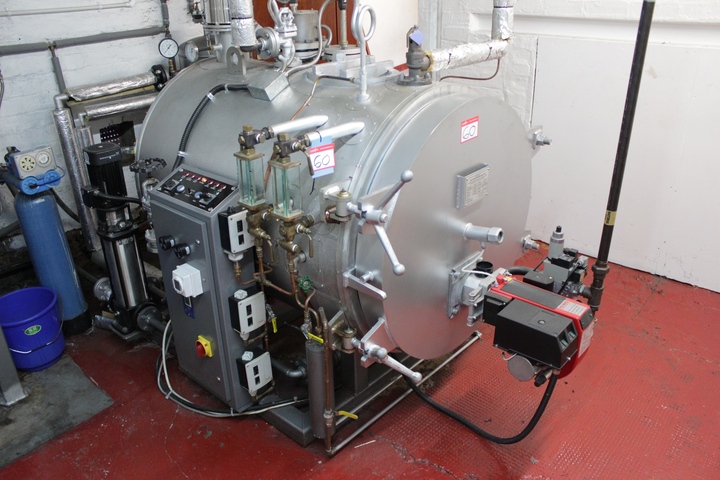 Byworth MX250-32 Steam Raising Boiler with Nuway BG300 Burner