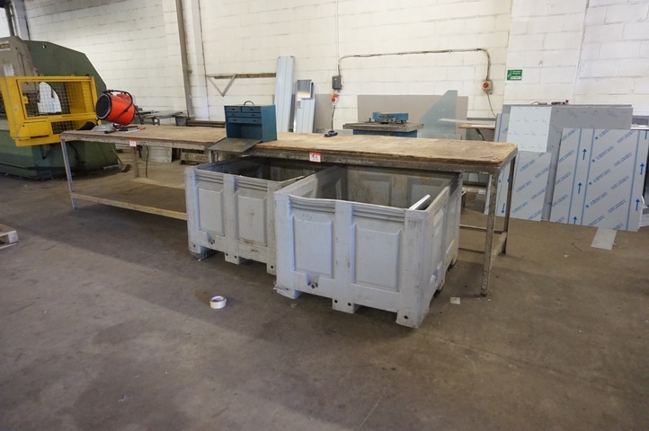 (2) Work Benches (contents not included)