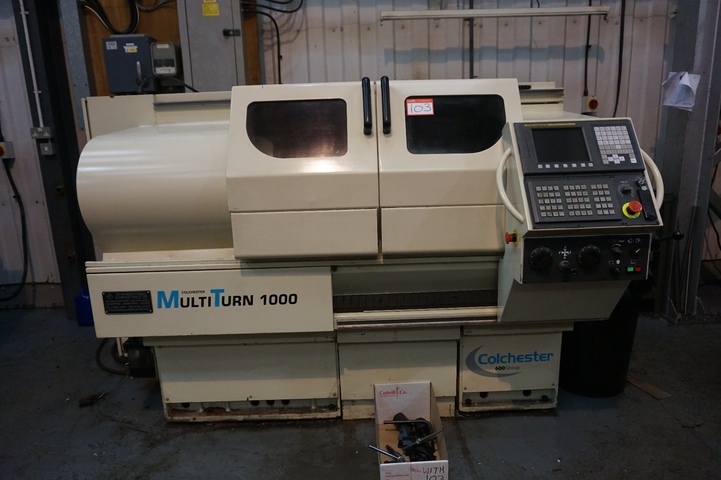 Colchester Multi Turn 1000 Gap Bed CNC Lathe