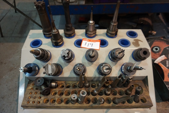 Rack of BT40 Tooling