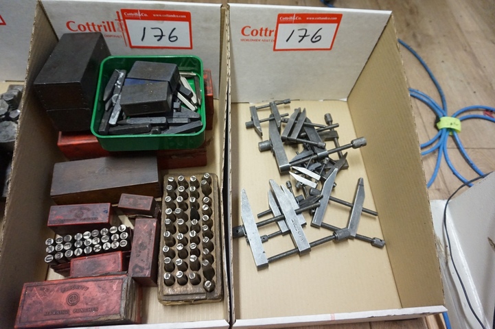 Qty of Stamps & Clamps