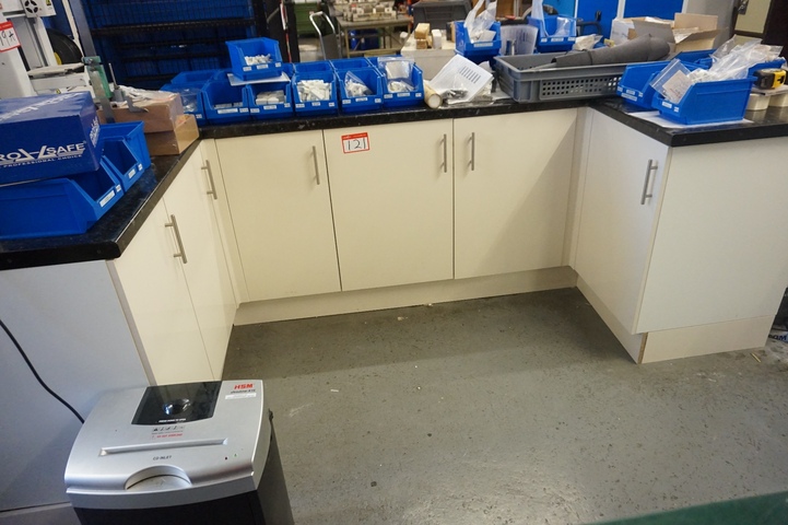 Kitchen Cabinets, 1 Corner Unit, 1 Double Unit, 1 Single Unit