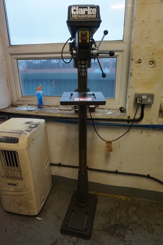 Clarke Metal Worker Pedestal Drill