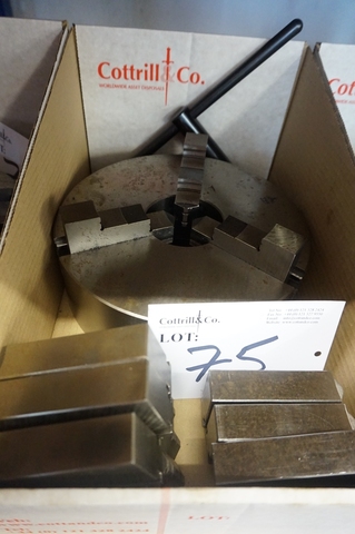 10” 3 Jaw Chuck Manual with Jaws