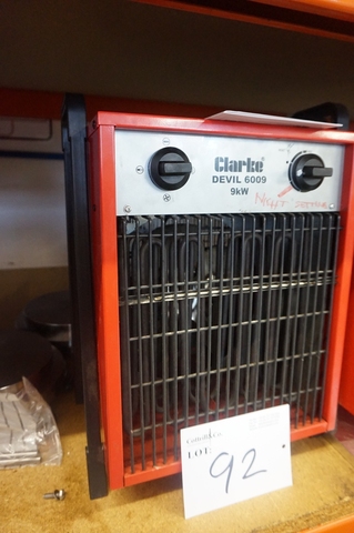 3 Phase Clarke Devil 6009 Electric Heater