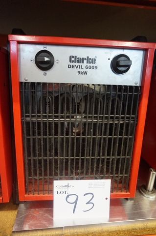 3 Phase Clarke Devil 6009 Electric Heater