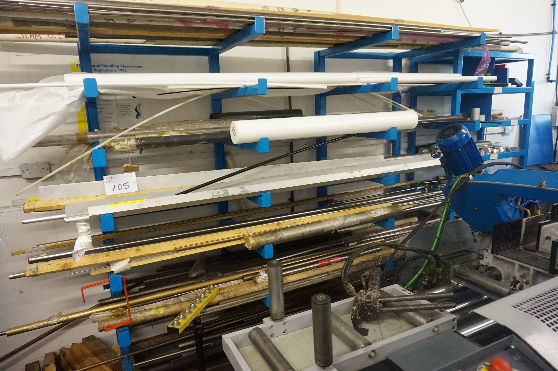 Metal Rack (Excluding Contents)