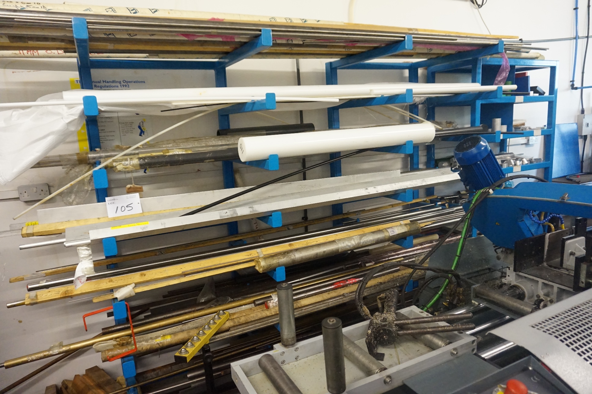 Metal Rack (Excluding Contents)