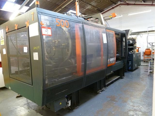 Sandretto Serie Nove 4170/500 500-Ton Plastic Injection Moulding Machine
