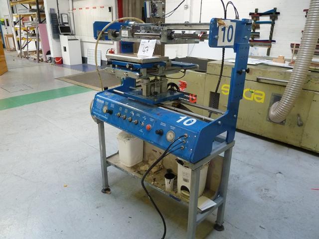 Adelco A12E Universal Screen Printer