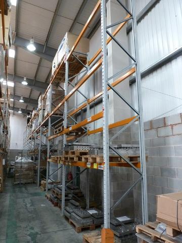(1) Row of Boltless Pallet Racking – approx. 27m x 900mm x 5m (h)