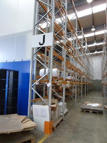 (1) Row of Boltless Pallet Racking – approx. 27m x 900mm x 6m (h)
