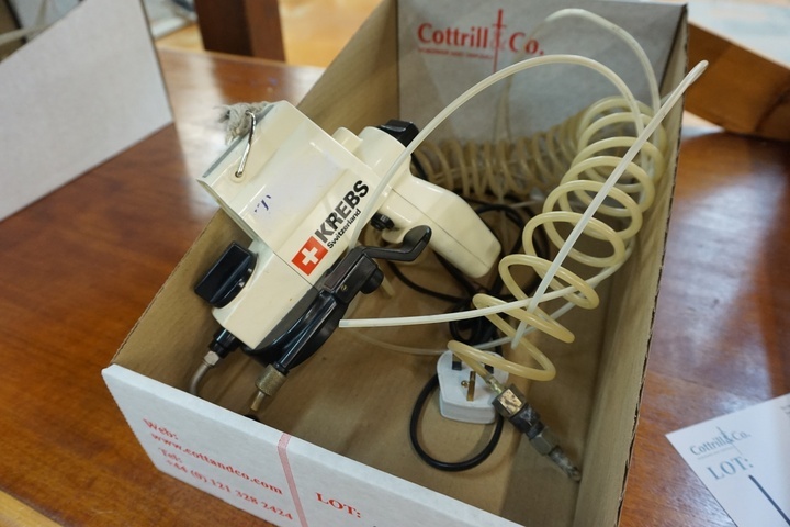 Krebs TEX-3 240V Numatic Spray Gun