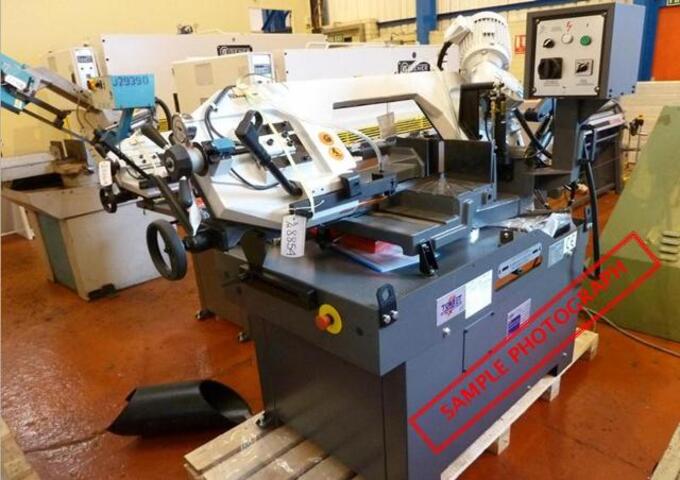 Unused Tomet Model 350 SXDH, 270mm Rounds Manual Double Mitre Cutting Bandsaw