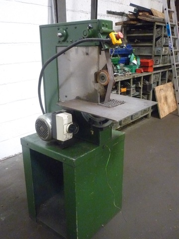 Fintec Vertical Belt Linisher