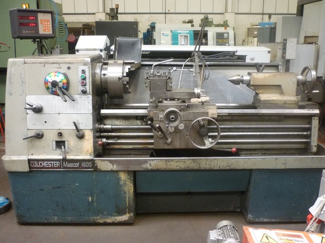 Colchester Mascot 1600 Gap Bed Lathe